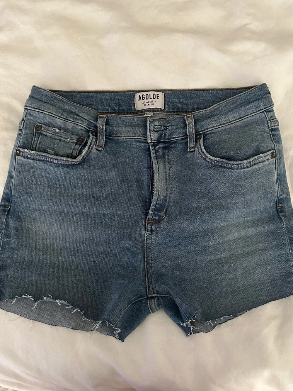 AGOLDE Jean shorts cut-off Size 29 Fully Stretch